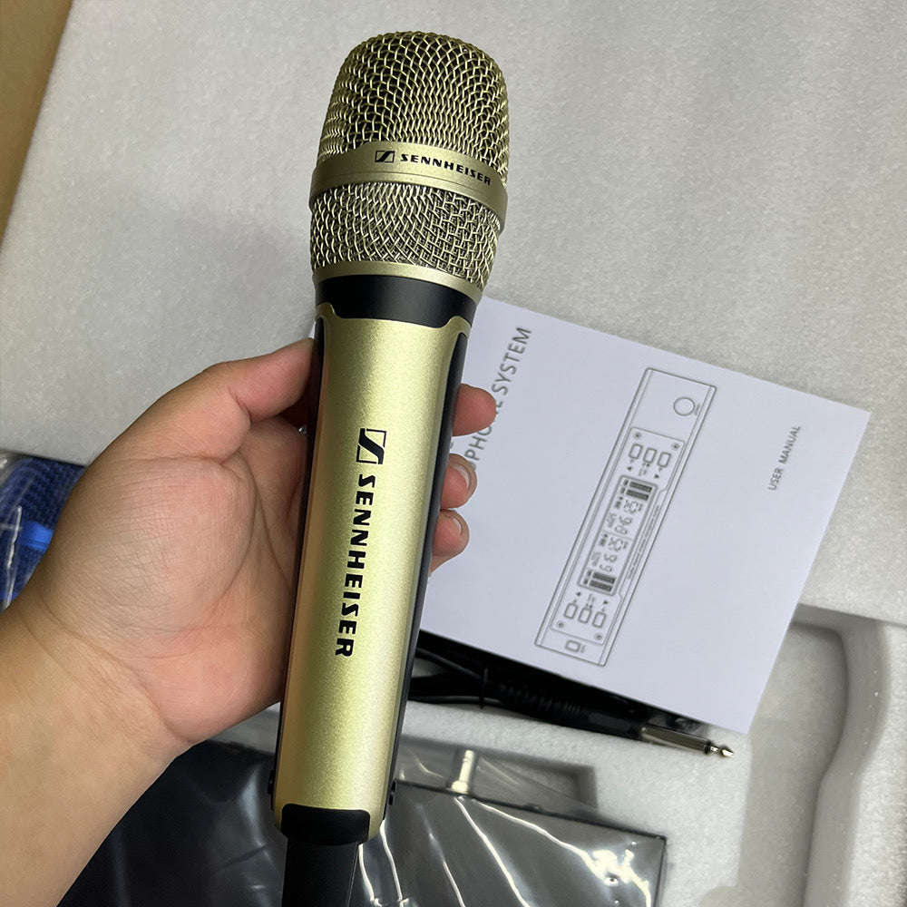 SENNHEISER EW135G4 - Microfone De Mão Profissional Sem Fio De Canal Duplo