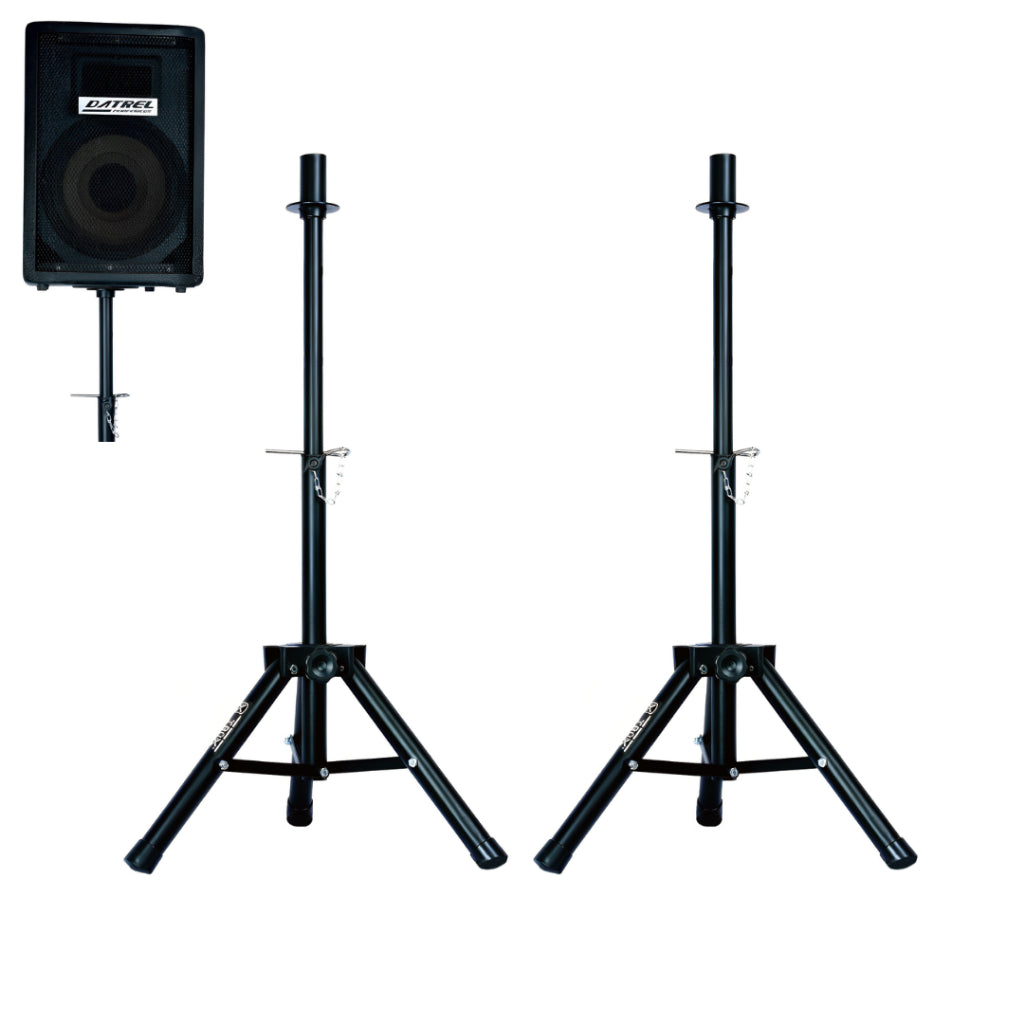 Kit 2 Suporte Tripé Pedestal Para Caixa De Som Acústica Ibox